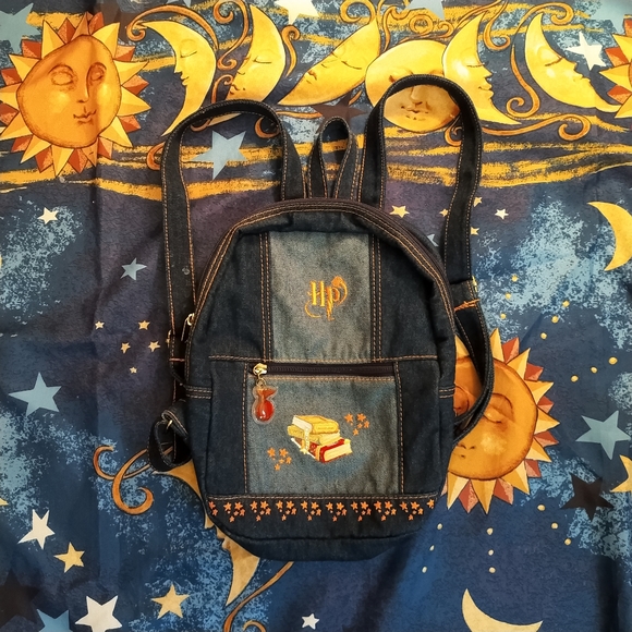 Warner Bros. Handbags - Harry Potter Super Cute Denim Mini Back Pack